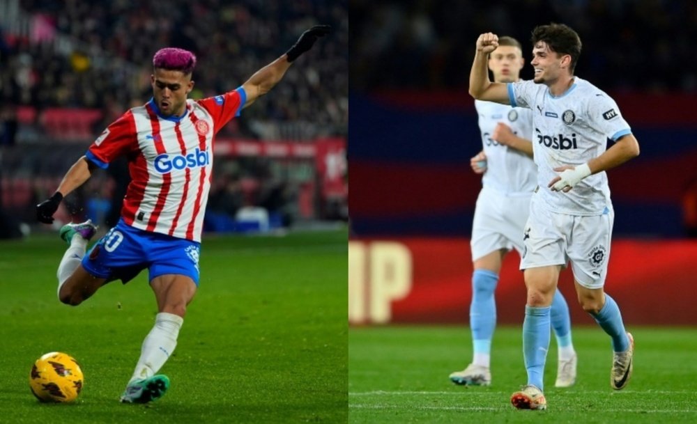 Dortmund have set their sights on full-backs with Miguel Gutierrez and Yan Couto. AFP