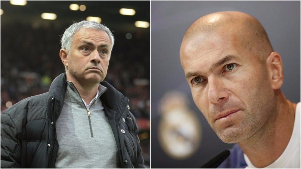 Mourinho y Zidane volverán a verse las caras en los banquillos. BeSoccer