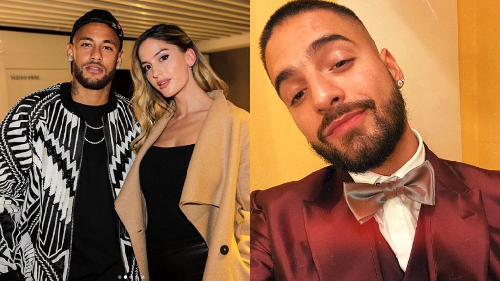 Felices los tres? Neymar le levantó la novia a Maluma
