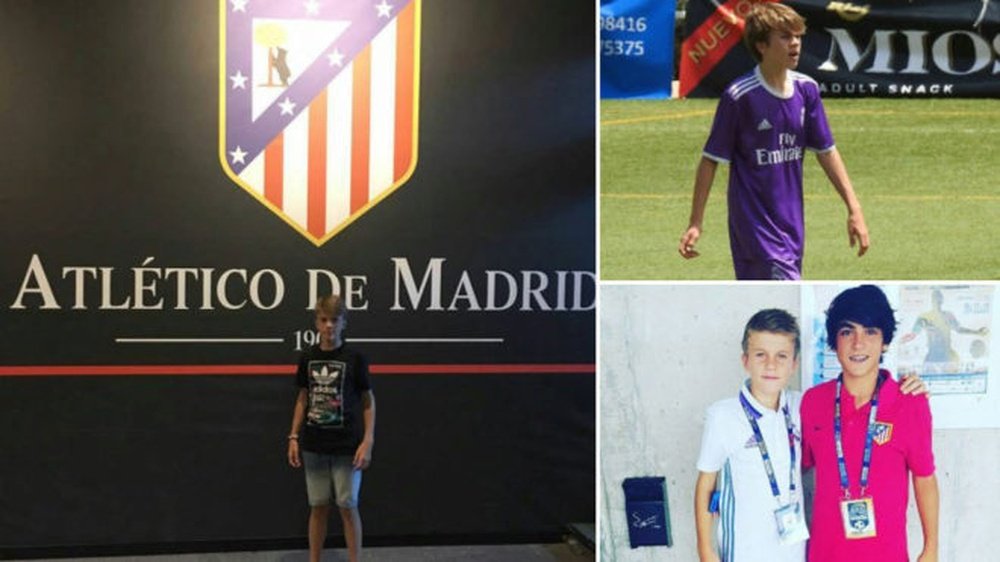 Pablo Barrios dejó el Real Madrid por el Atlético. Instagram