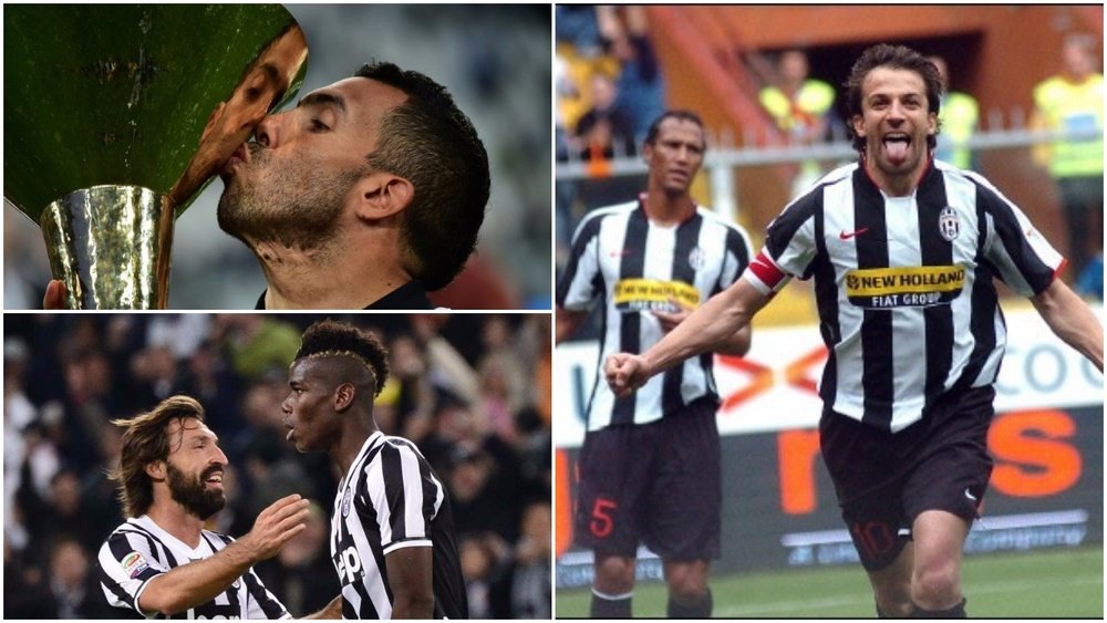 Los jugadores que llevaron ambos dorsales fueron importantes para la Juventus. AFP