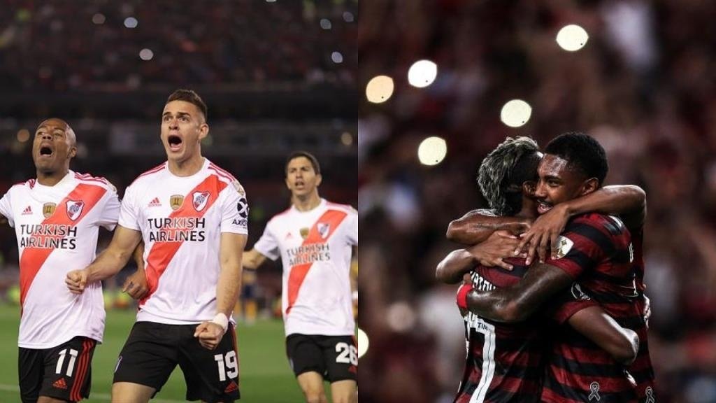 River-Flamengo, final de la Libertadores 2019. Montaje/BeSoccer