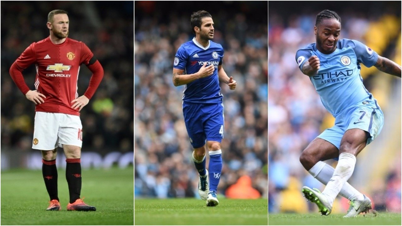 Rooney, Fàbregas y Sterling son tres de los goleadores más jóvenes de la Premier League. BeSoccer