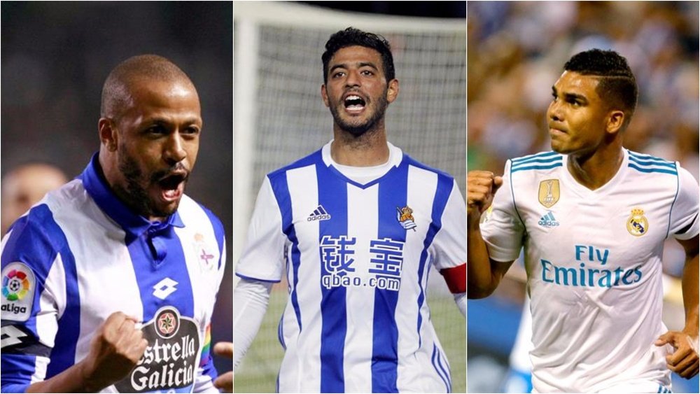 Sidnei, Carlos Vela et Casemiro, trois extracommunautaires. BeSoccer