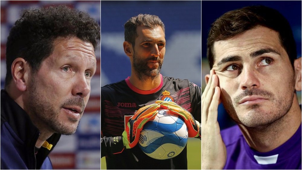 Simeone, Diego López y Casillas acudieron al injerto capilar. BeSoccer