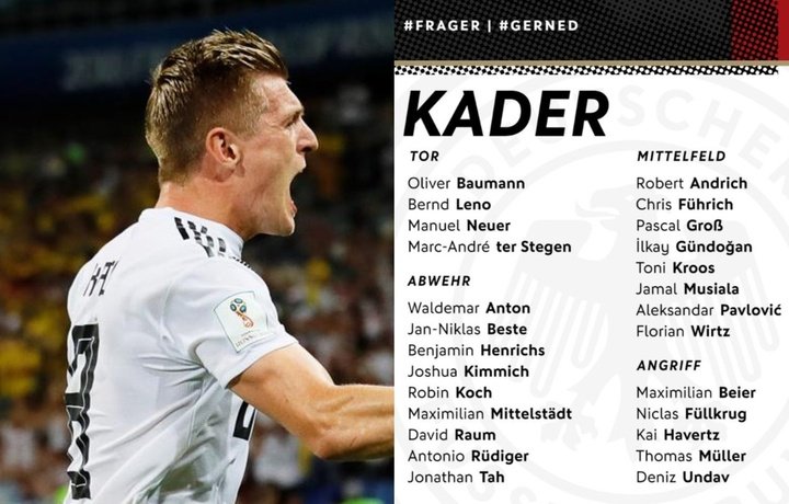 Kroos lidera la transformación de Alemania