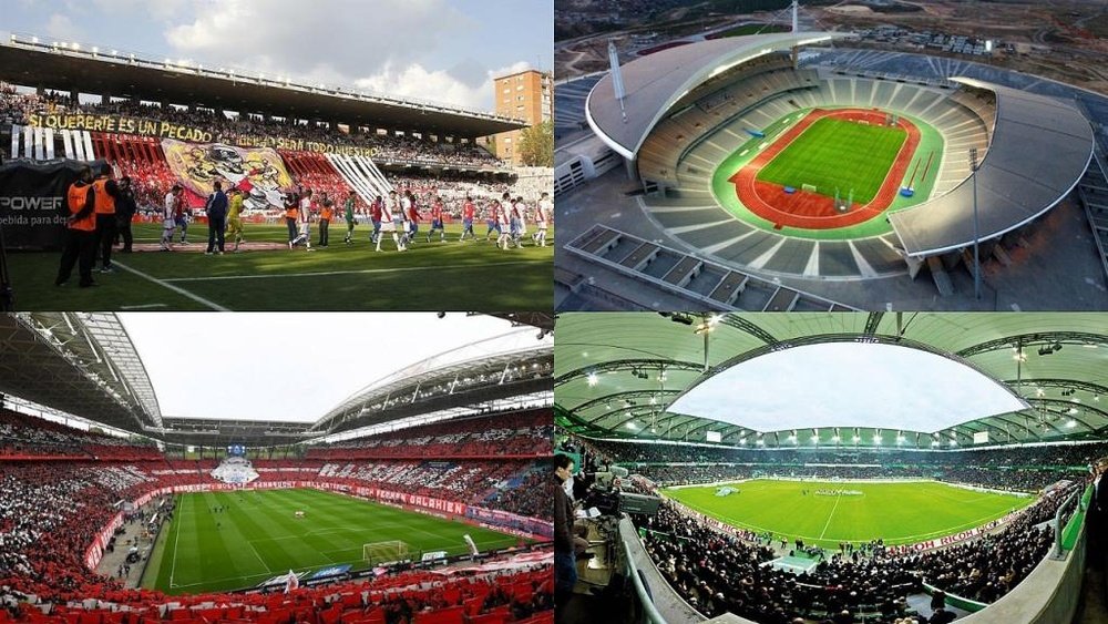 Tenemos nuevos estadios en FIFA 20. Montaje/BeSoccer