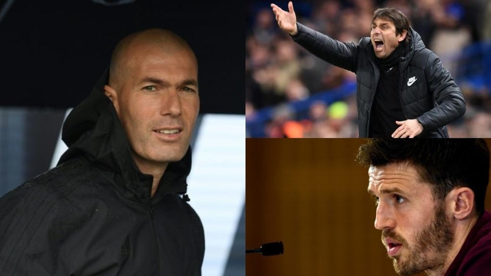 Zidane, favorito para sustituir a Mou. EFE/AFP