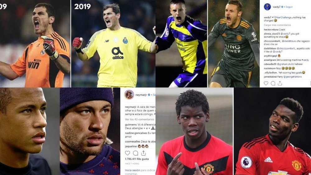 El reto viral también ha llegado al mundo del fútbol. Instagram