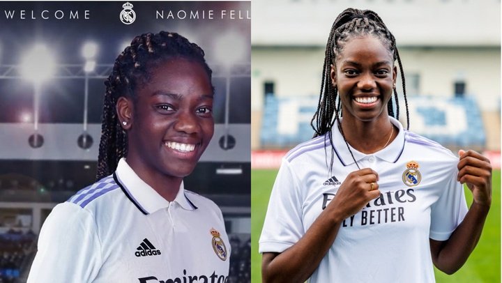 O Real Madrid contrata a promissora Naomie Feller