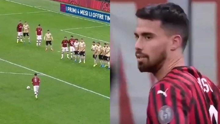 Suso to the rescue with a free-kick goal six minutes after coming on