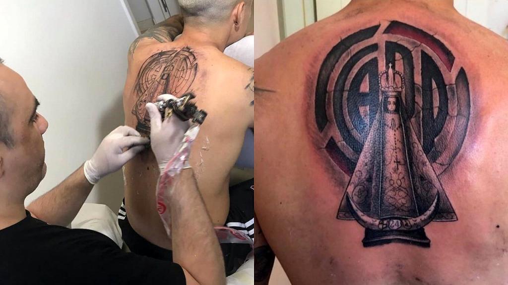 El impresionante tatuaje de Enzo Pérez