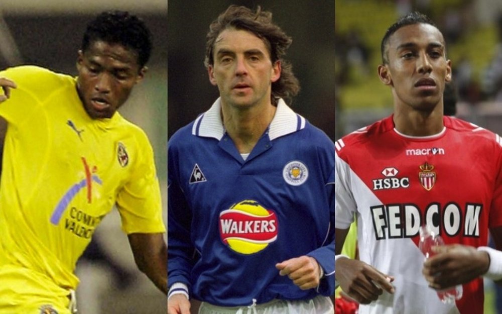 Valencia, à Villarreal; Mancini, à Leicester; et Aubameyang, à Mónaco. BeSoccer