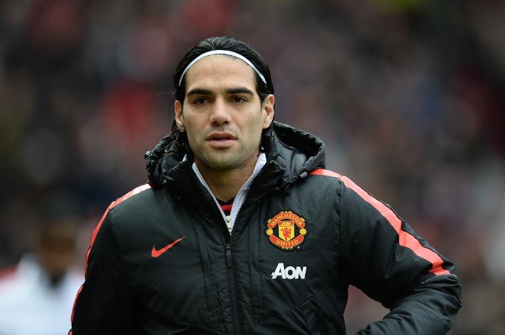 Falcao endured frustrating spells with both Manchester United and Chelsea. AFP