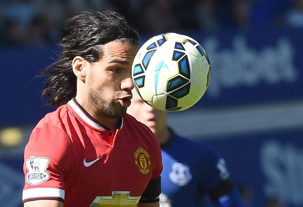 Colombian striker Radamel Falcao scored just four goals in 29 appearances for Manchester United