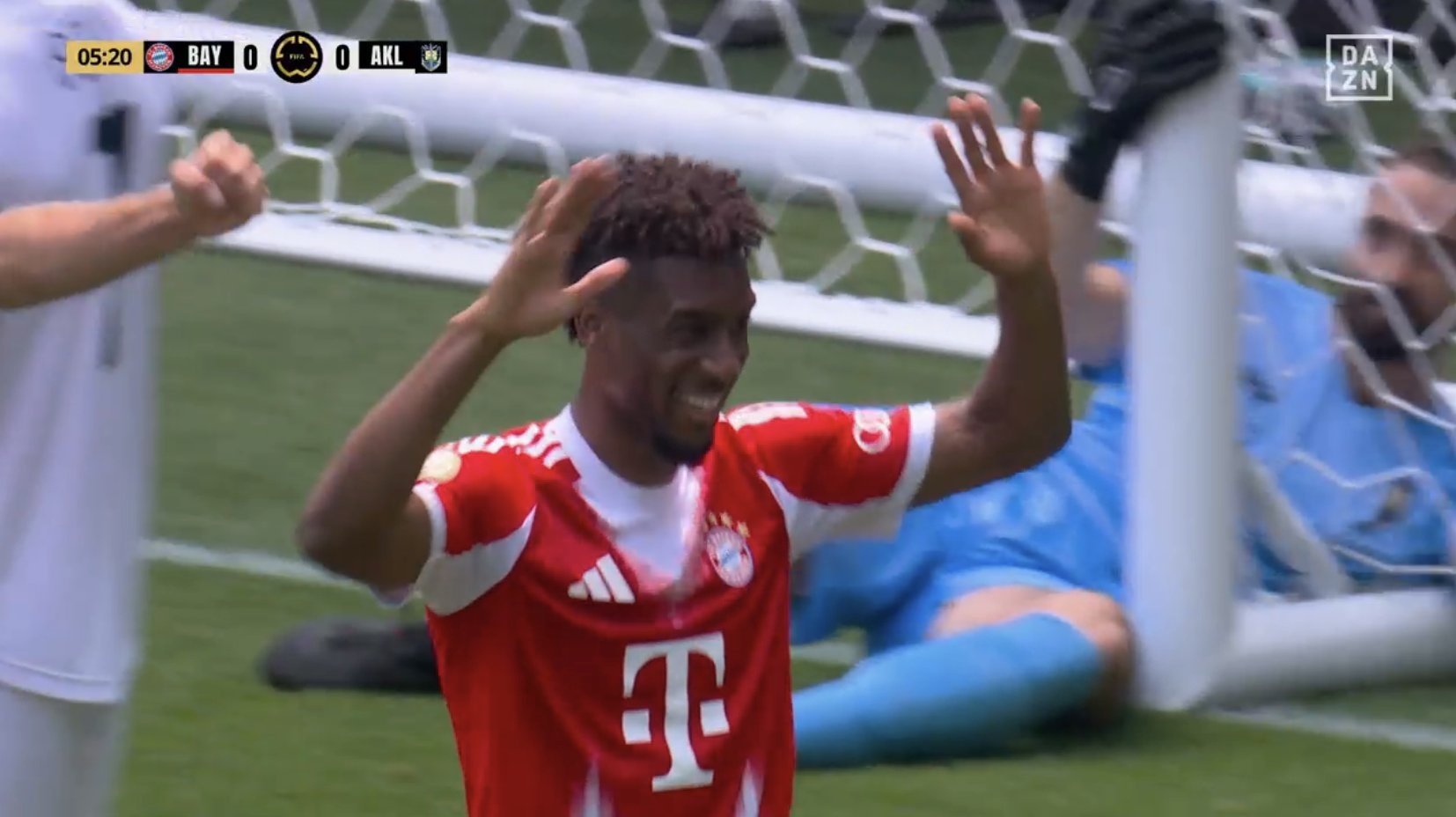 Kingsley Coman opens scoring for Bayern in Club World Cup debut