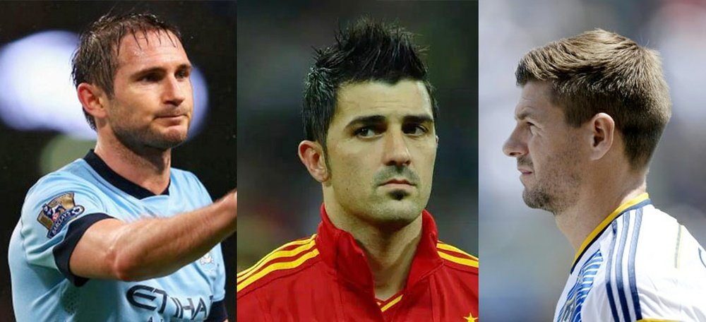 Lampard, Villa y Gerrard son tres de los jugadores de la MLS que levantaron una Champions. Twitter