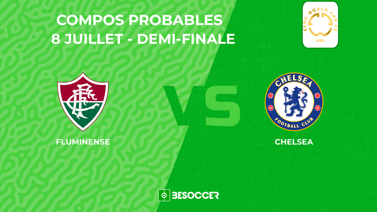 Compositions probables Fluminense-Chelsea