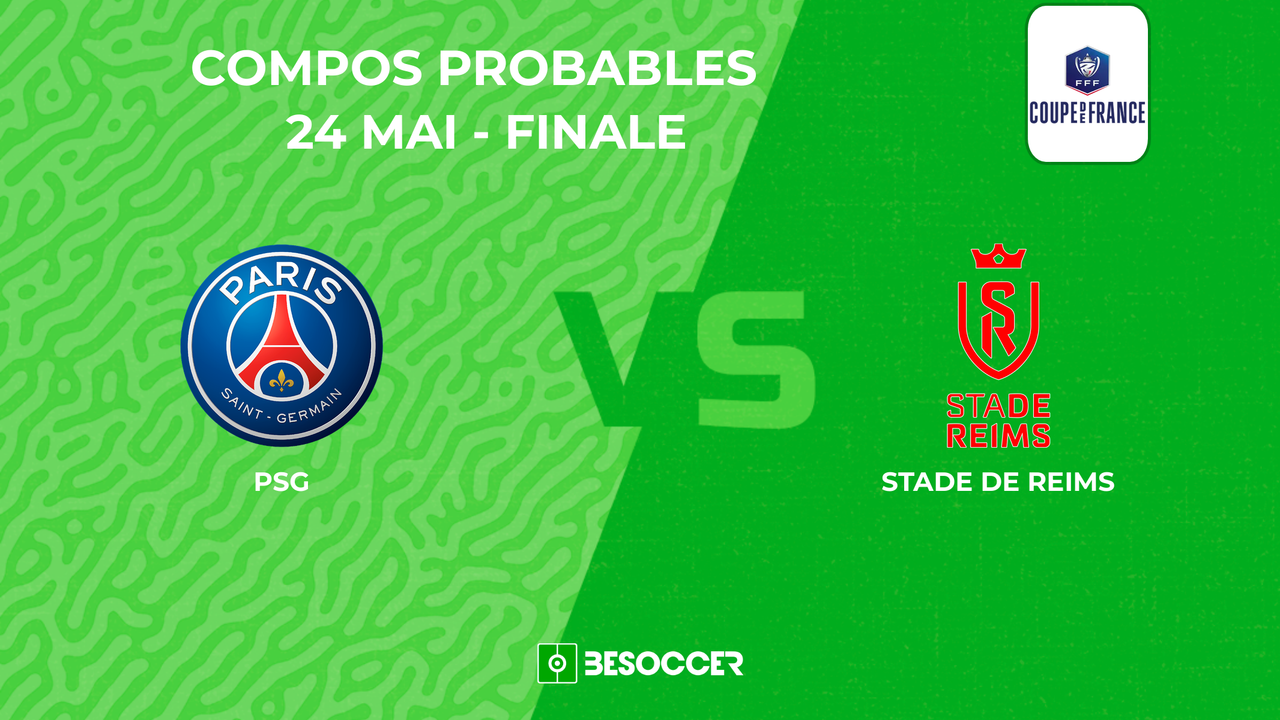Compos probables PSG - Stade de Reims
