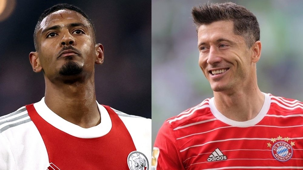Haller says he's not Haaland's replacement. EFE