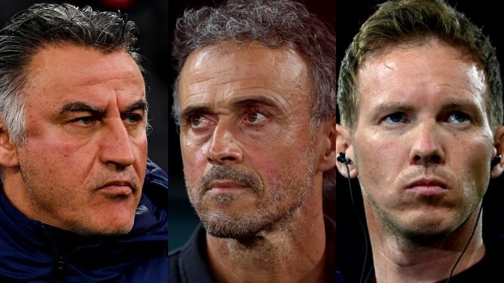 PSG juggling options for coach, Luis Enrique & Nagelsmann favourites