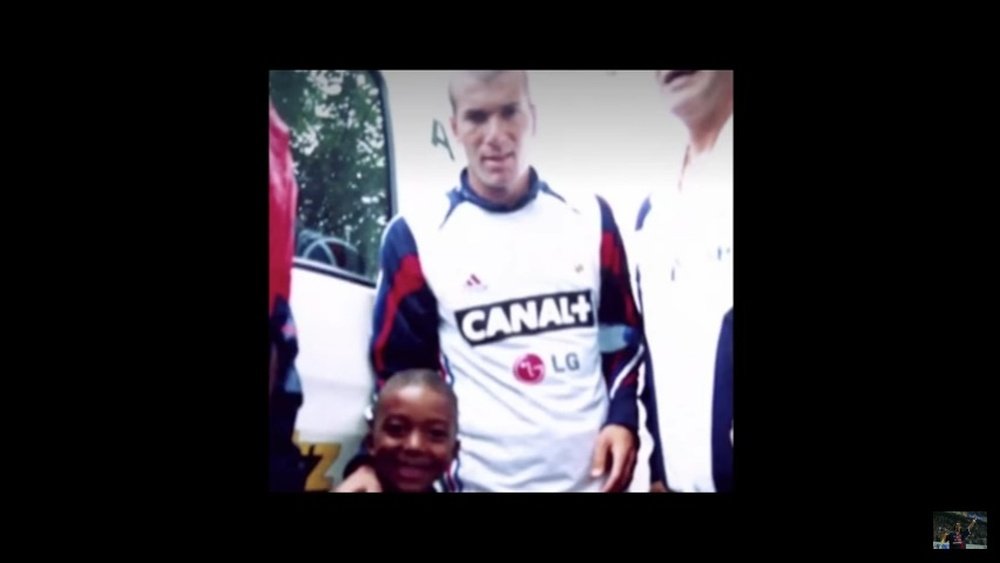Aos 10 anos, Mbappé já destacava nos gramados. Youtube