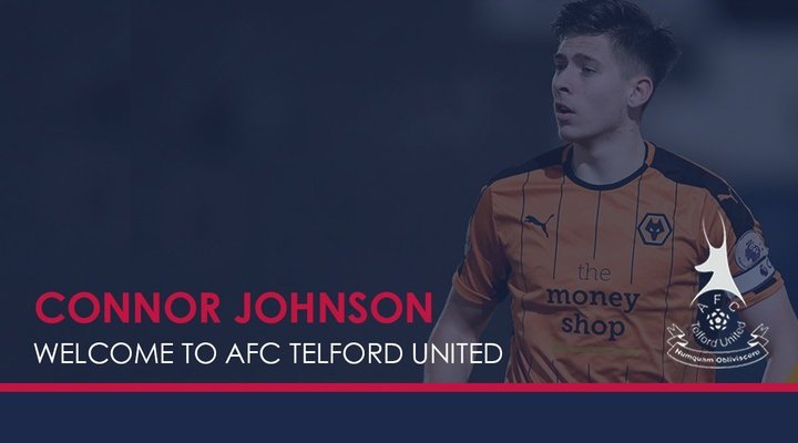 Connor Johnson sale cedido al Telford