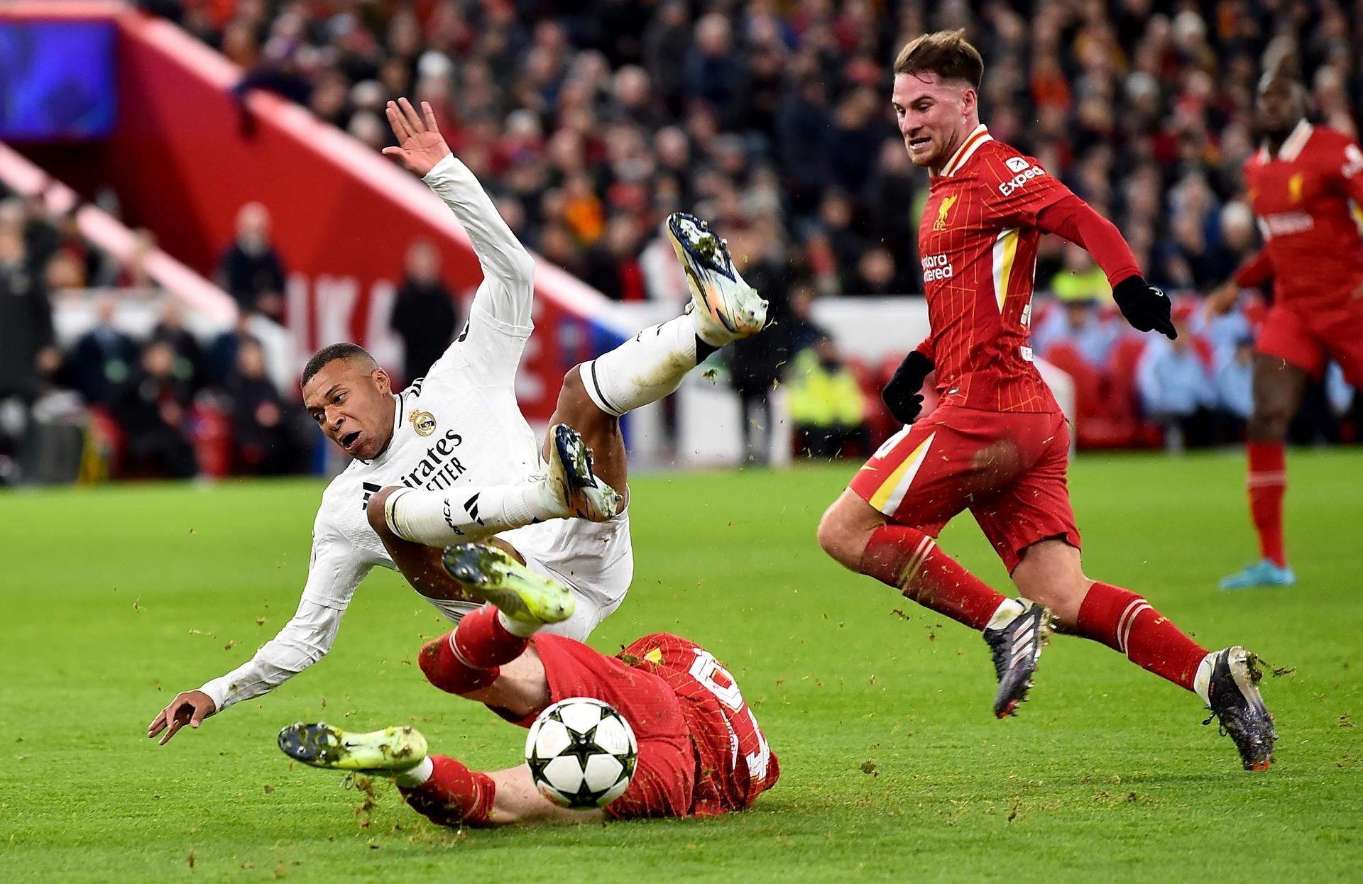 Mbappe misses penalty as Liverpool exact revenge on Real Madrid