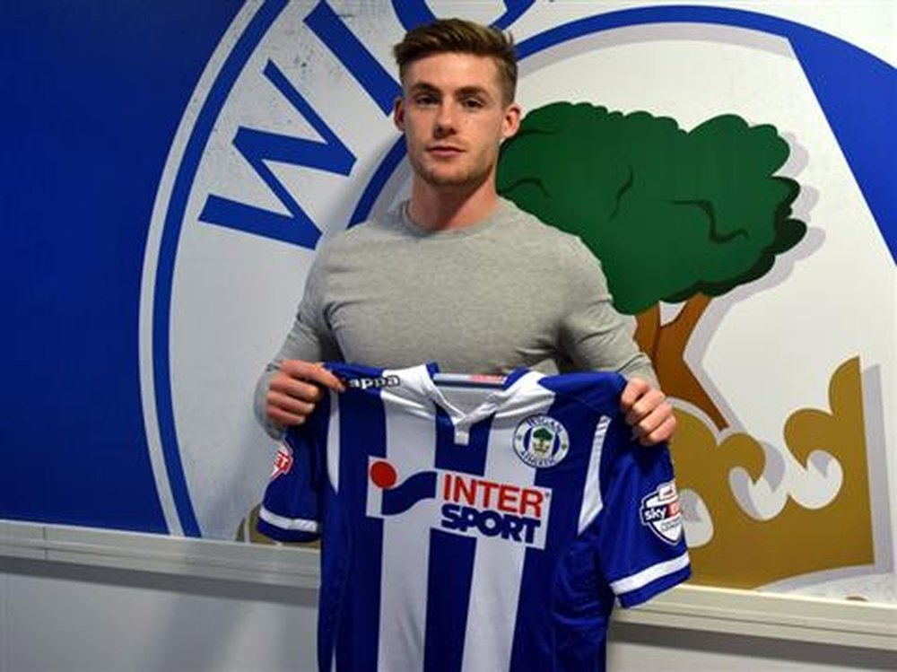 Conor McAleny is loan at Wigan from Everton. WiganLatics