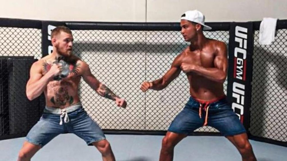 Cristiano reaparece, como McGregor. Instagram/cristiano