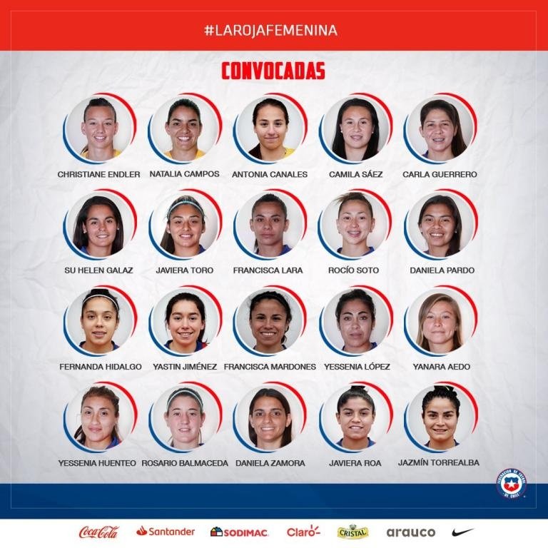 Se enfrentarán a Argentina y Costa Rica. Twitter/SelecciónChilena