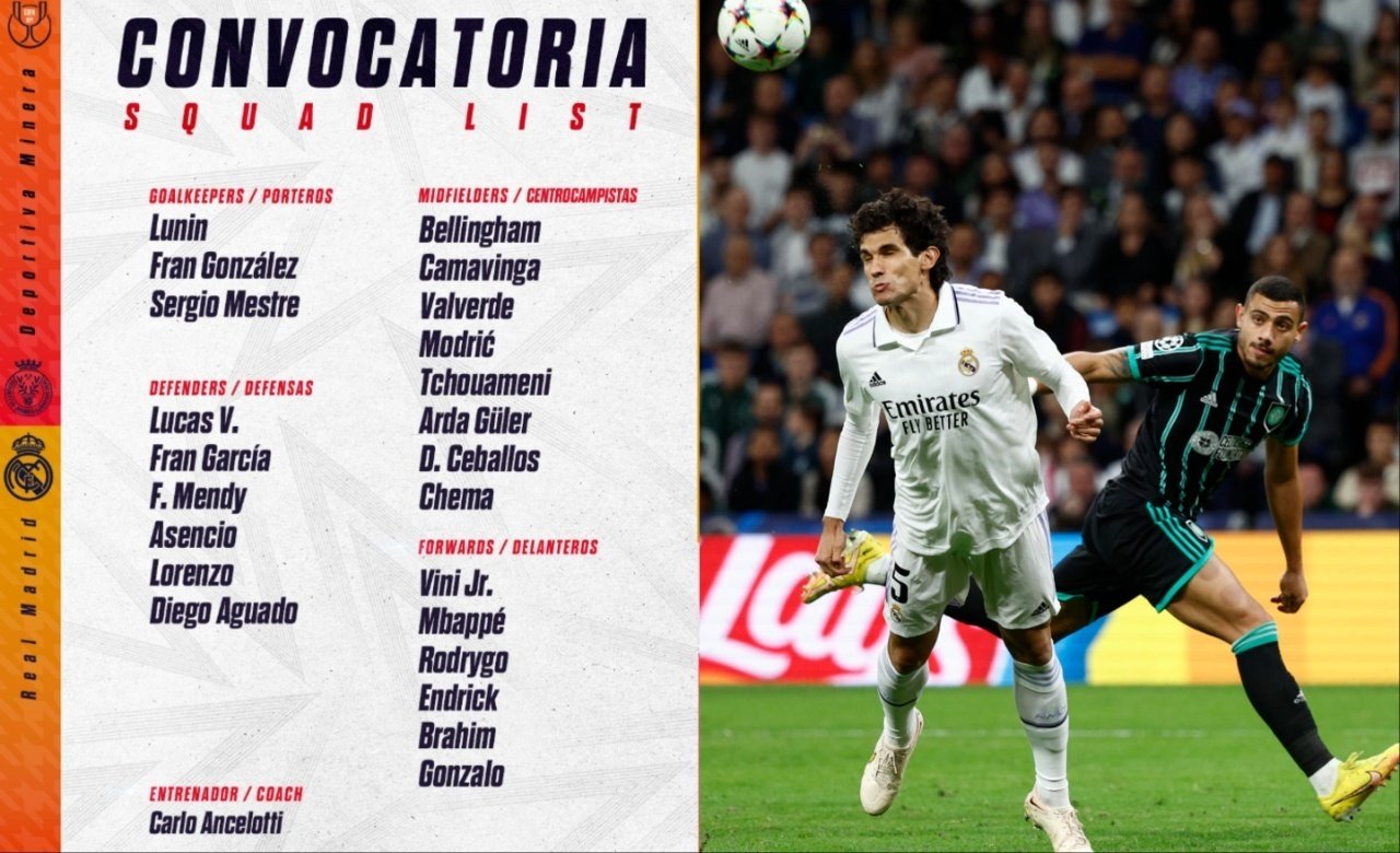 Vallejo, fuera de la convocatoria de Copa porque ha pedido salir