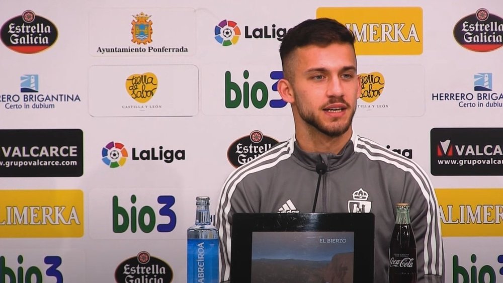 Copete habló en rueda de prensa. Captura/SDPonferradina