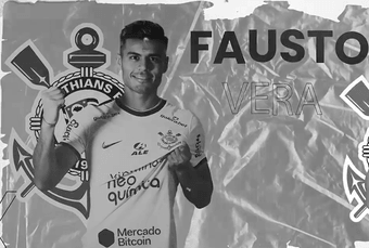 Corinthians anuncia contratação de Fausto Vera. Captura Twitter @Corinthians