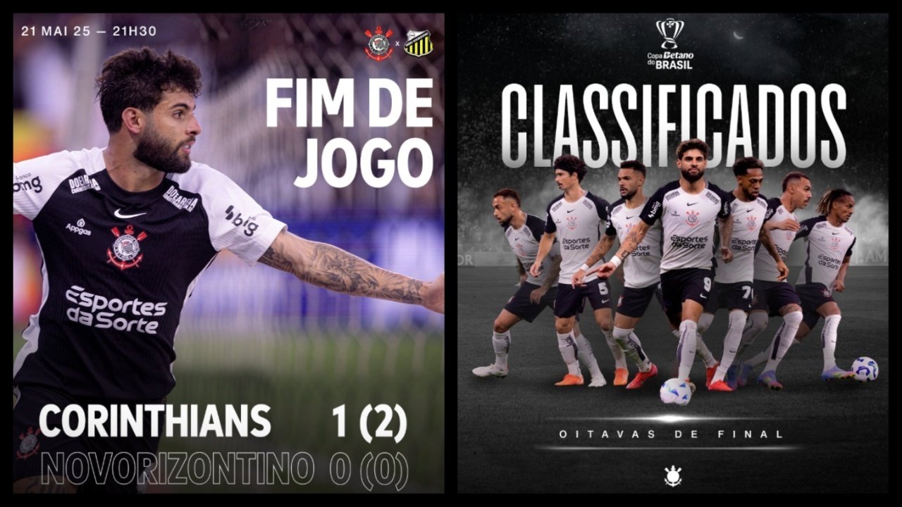 O Corinthians garantiu sua classificação às oitavas de final da Copa do Brasil ao vencer o Novorizontino, por 1 a 0, com gol de Yuri Alberto, nos acréscimos do segundo tempo, em partida realizada na Neo Química Arena. Apesar da vitória, a atuação da equipe deixou muito a desejar e levantou questionamentos sobre o desempenho do time, especialmente no setor ofensivo.