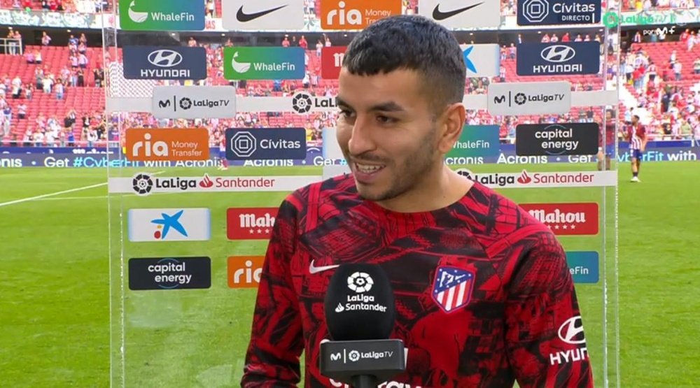 Correa stole the show against Girona. Screenshot/MovistarLaLiga