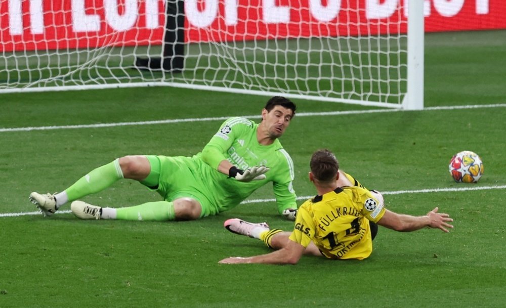 Belgium fear that Courtois' absence at the EURO will be noticed too much. EFE