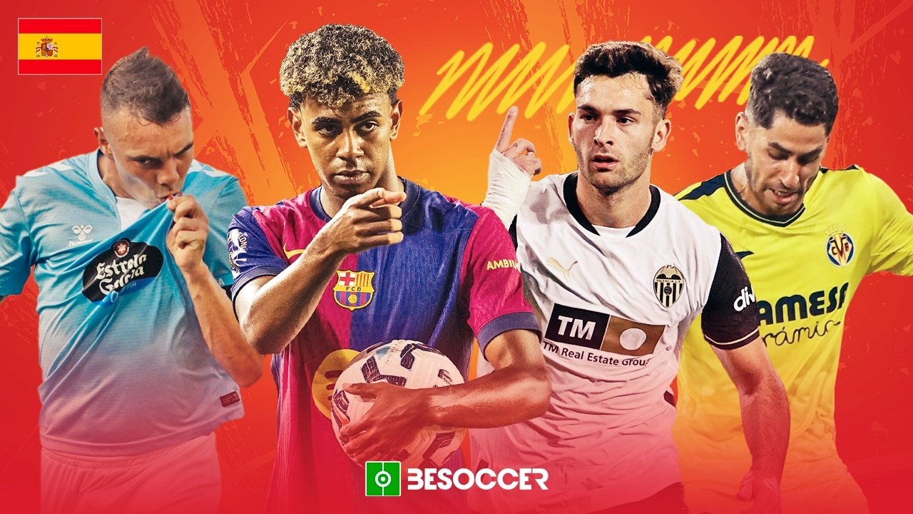 Estos son los máximos goleadores españoles de 2025. BeSoccer