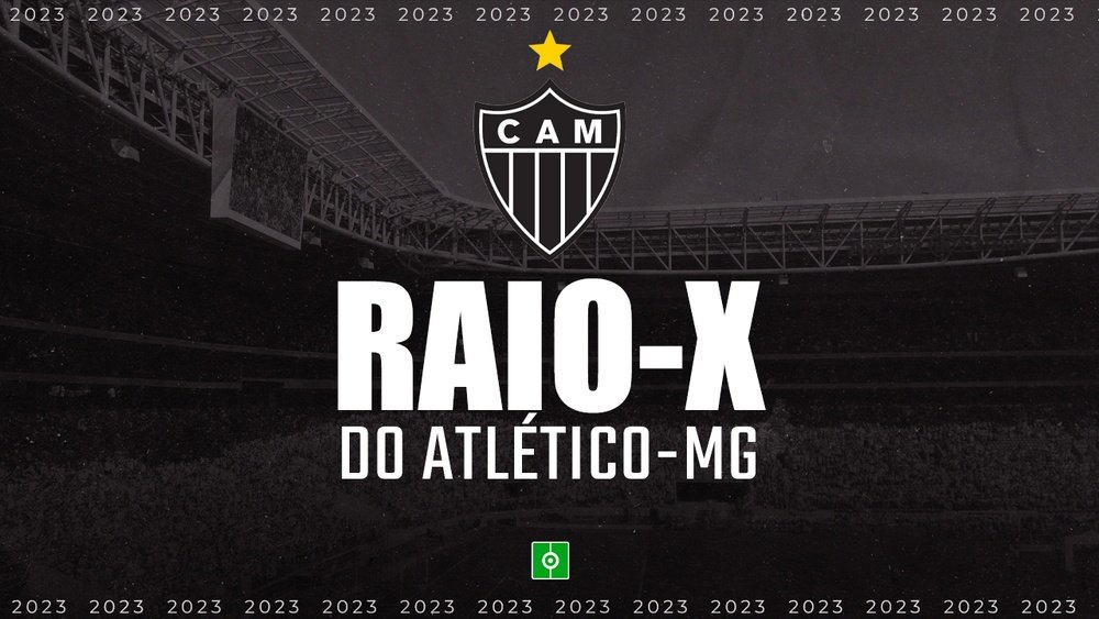 Raio-X do Atlético-MG para o Campeonato Brasileiro 2023. AFP