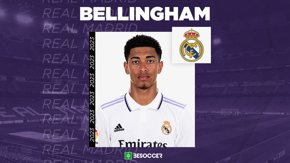 Le Real Madrid officialise à son tour l'arrivée de Jude Bellingham.  EFE/EPA/FRIEDEMANN VOGEL