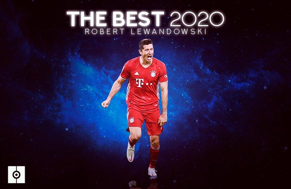Robert Lewandowski, ganador del The Best 2020. BeSoccer