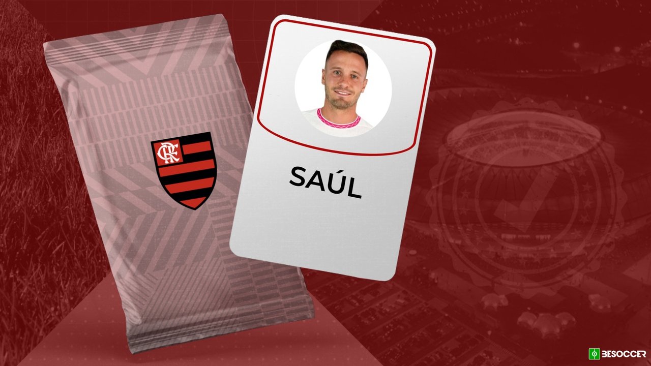 Saul joins Flamengo on a free transfer after leaving Atletico Madrid. BeSoccer