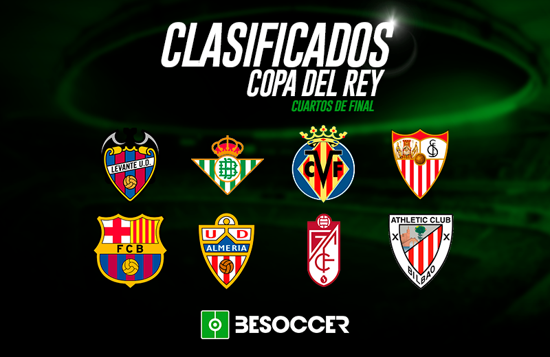 Estos son los clasificados para los cuartos de final de la Copa del Rey ...