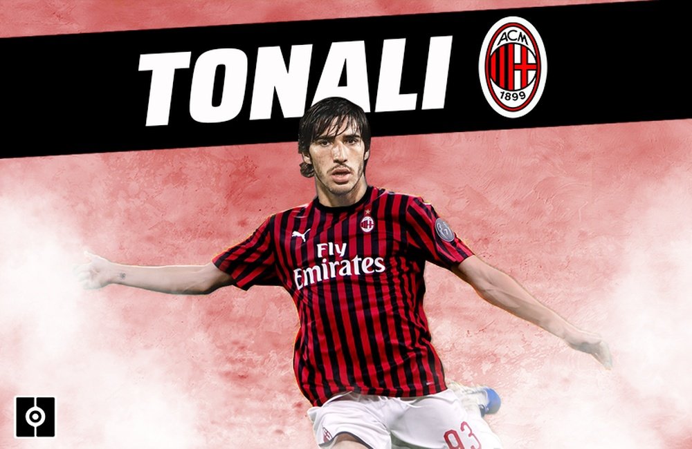 OFFICIEL : Sandro Tonali débarque à l'AC Milan. besoccer