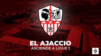 El Ajaccio certificó su ascenso matemático a la Ligue 1. BeSoccer
