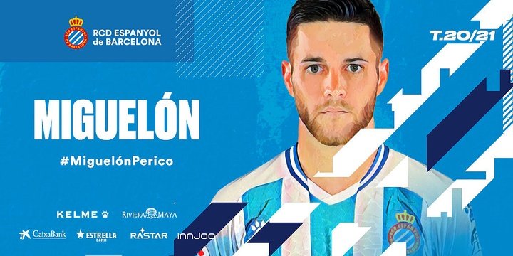 Miguelón llega al Espanyol tras el adiós de Javi López