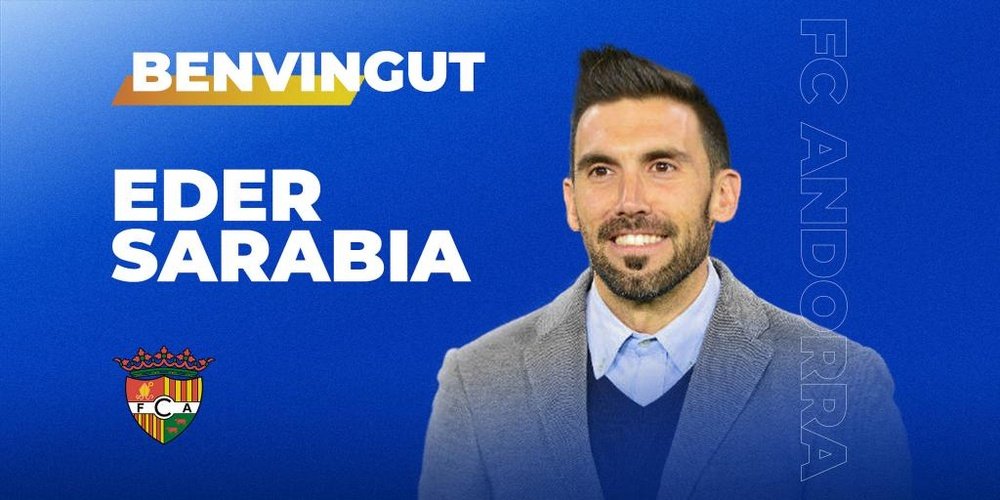 Eder Sarabia confimed as boss of Piqué's Andorra. FCAndorra