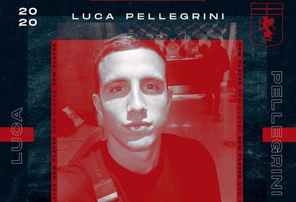 Luca Pellegrini, reforço do Genoa por uma temporada. GenoaCFC