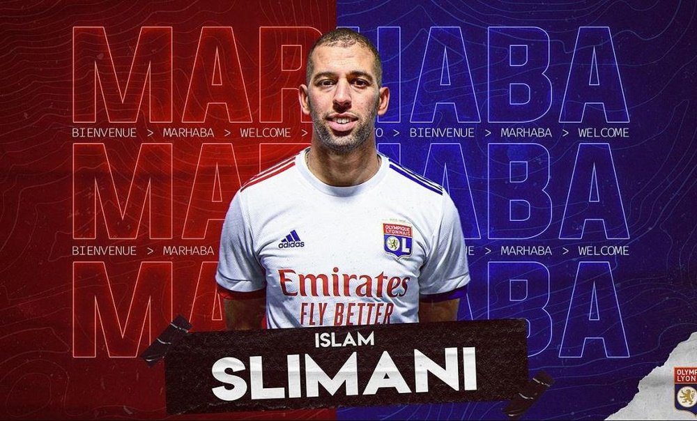 Slimani firma con el Lyon hasta 2022. OL