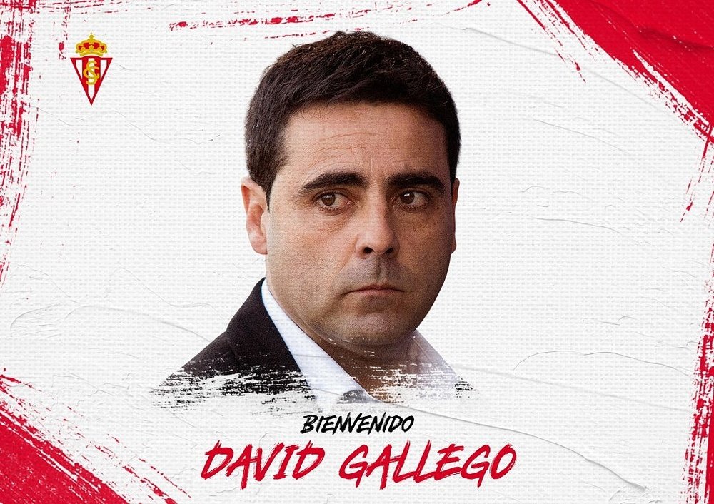David Gallego ocupa el hueco dejado por Djukic en el banquillo. Twitter/RealSporting